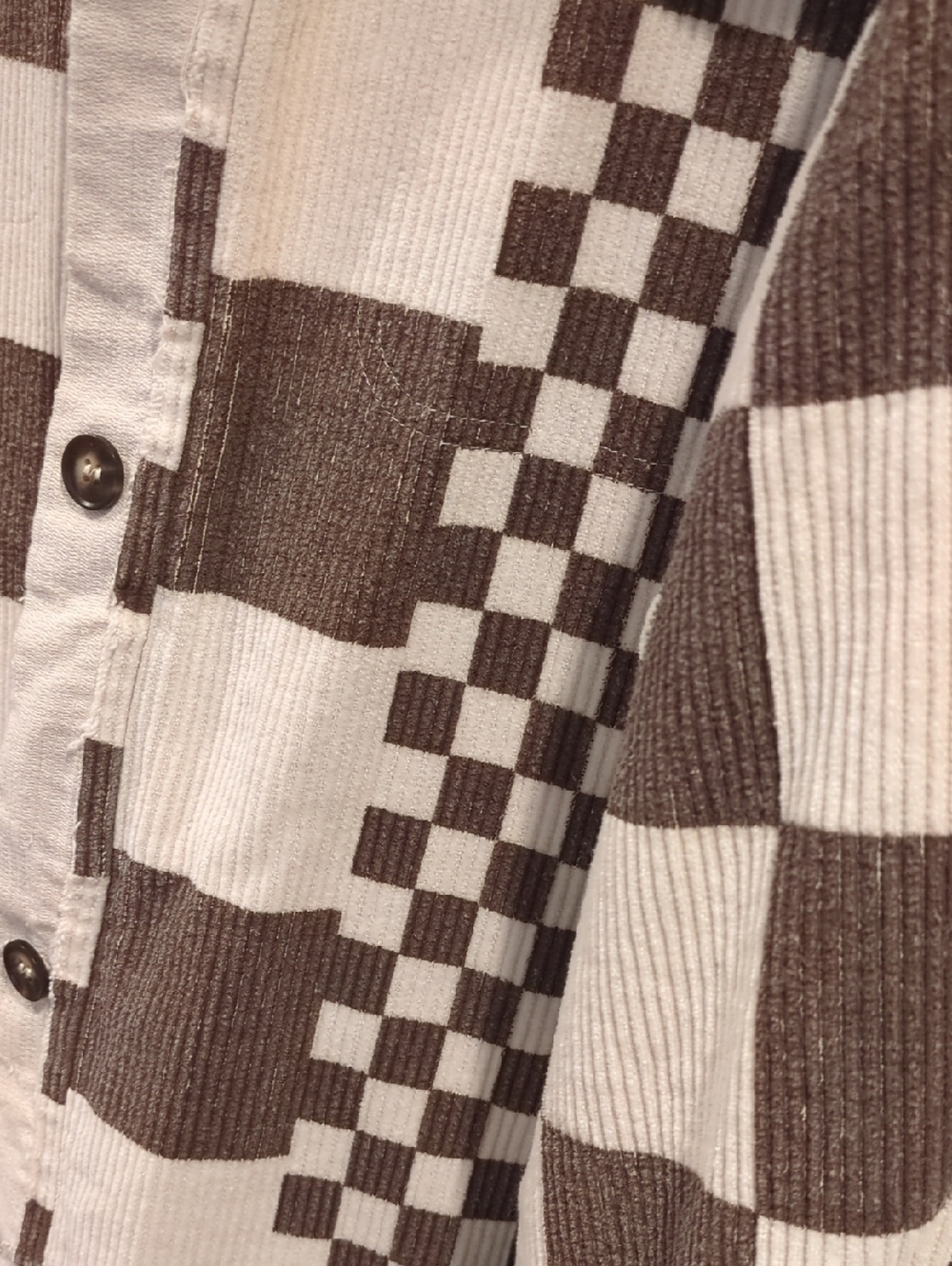 Oversized Checkered Shacket - Picture 3 of 5